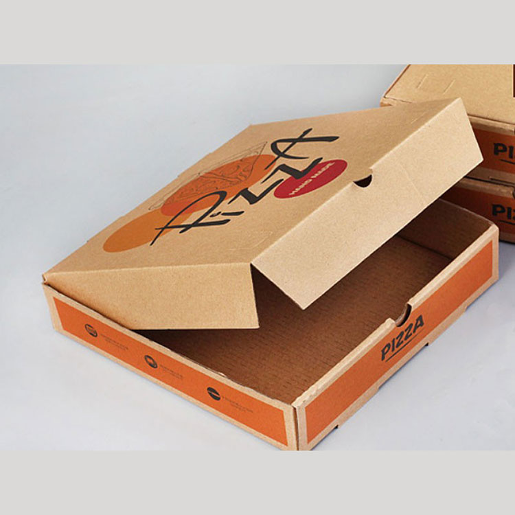 ກ່ອງພິຊຊ່າເຈ້ຍ Kraft 10 ນິ້ວ