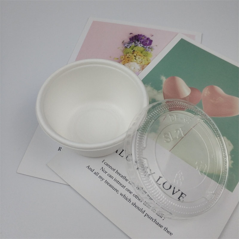 Biodegradable Sugarcane Bagasse 2oz Portion Cup